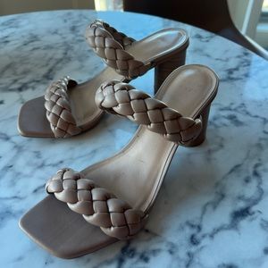 Braided Nude Sandals